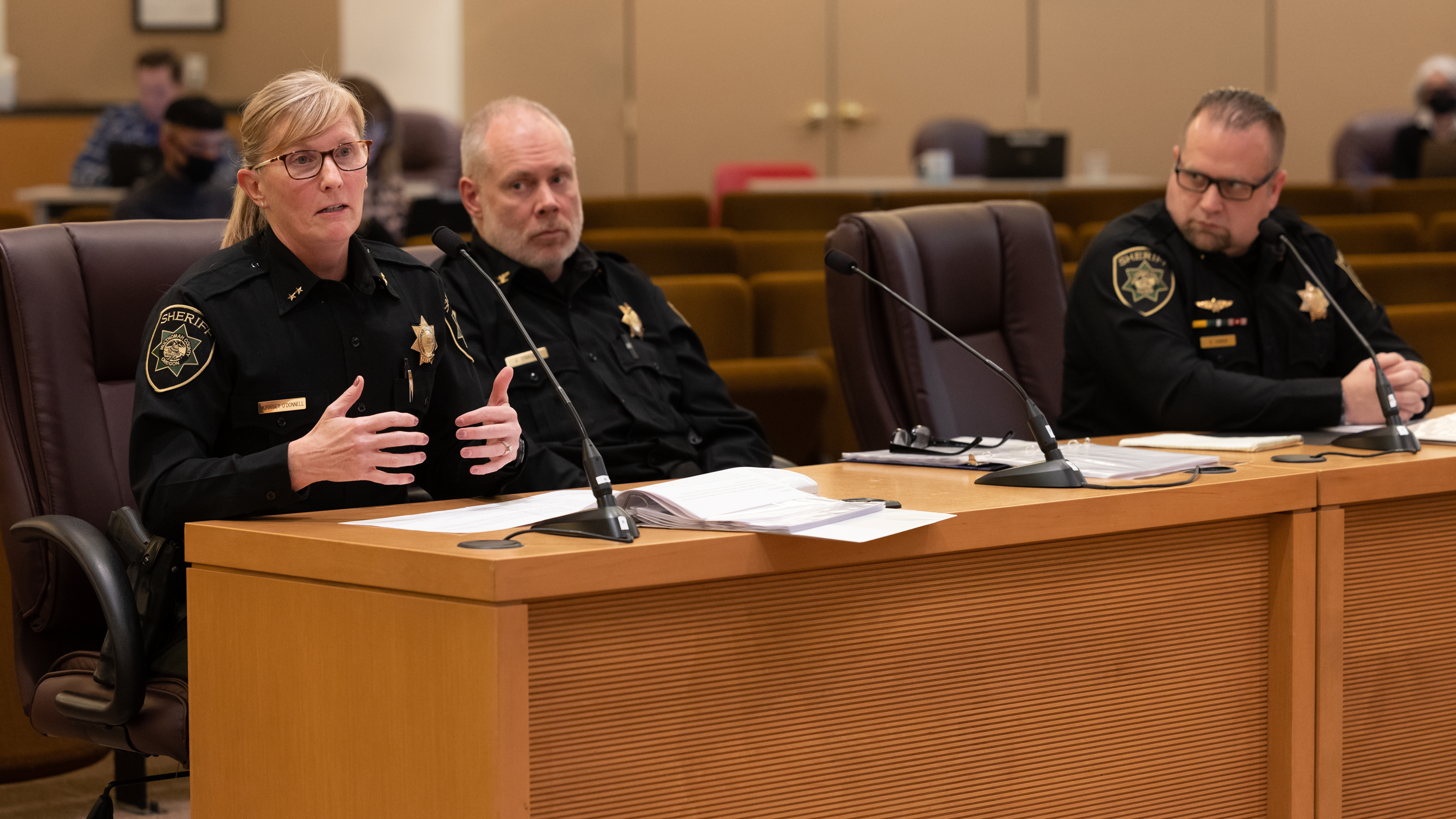 Commissioners hear February update on early stages of Sheriff's