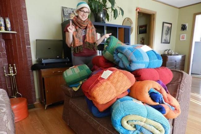 Bridge for Blankets artist Tyler Mackie