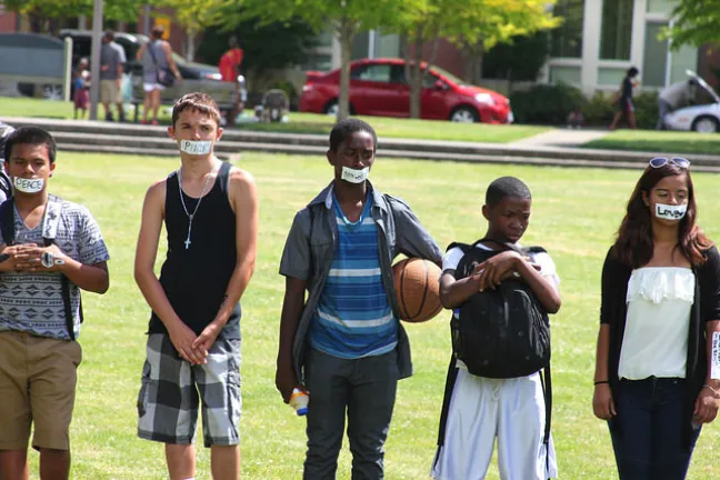 Group of young people at STRYVE rally