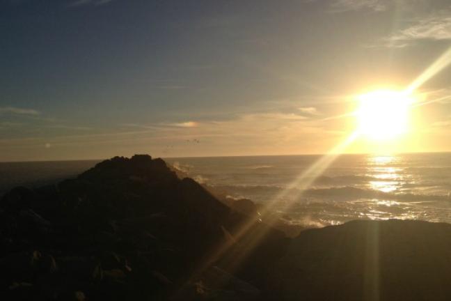 Sunset on the Oregon Coast