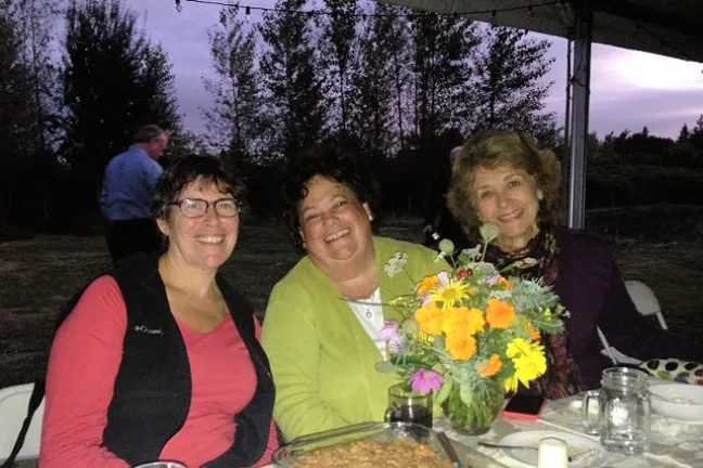 photo of sunset and Food to Table Dinner