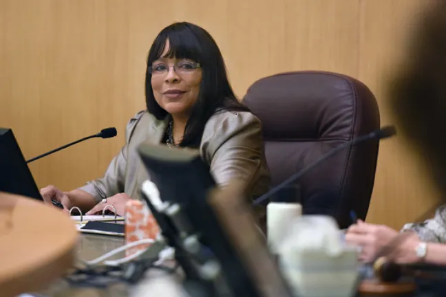 Commissioner Smith at Feb. 5 board meeting
