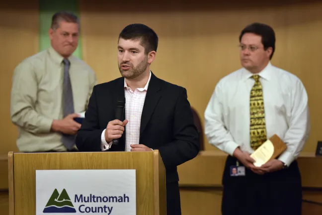 Commissioner Jules Bailey introduces the Sustainable Surplus Property Network