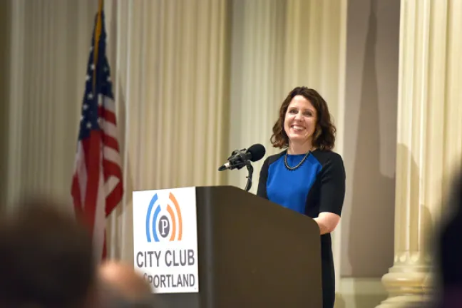 Chair Kafoury delivers her 2015 State of the County address on Friday, June 12