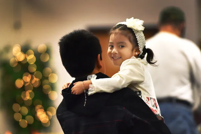 Las Posadas at the Wood Village Baptist Church