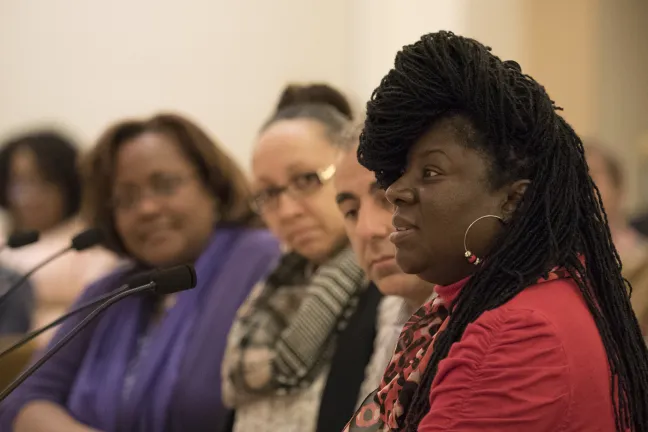Javelin Hardy is a parole and probation officer with the Department of Community Justice and chair of the Multnomah County Employees of Color Employee Resource Group.