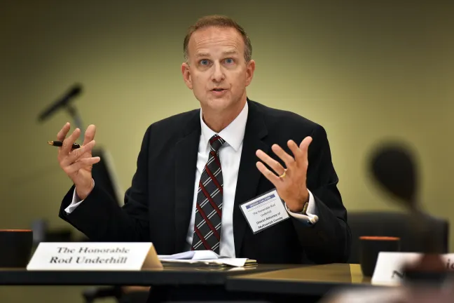 Multnomah County District Attorney Rod Underhill