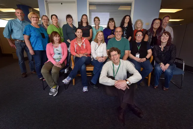 Assessment and Referral Center staff & Health, Assessment & Treatment team members pose for picture.