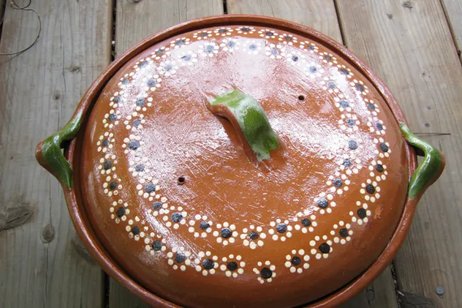 Mexican bean pot