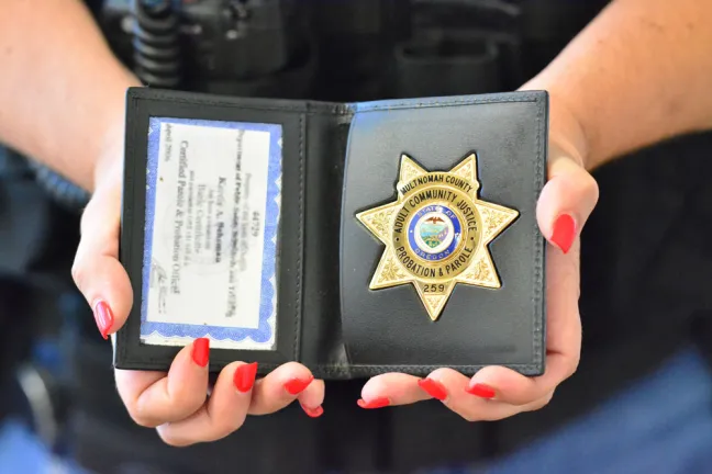 Parole and Probation Officer Badge
