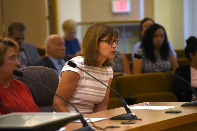 Deputy County Attorney Jacqueline Weber