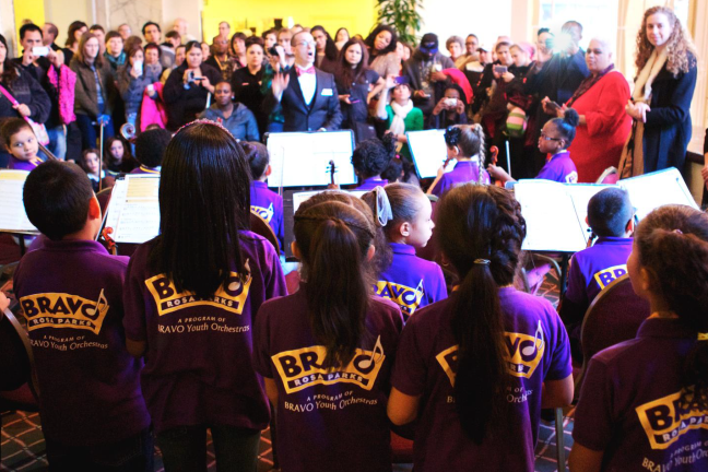 Photo courtesy Bravo Youth Orchestras 