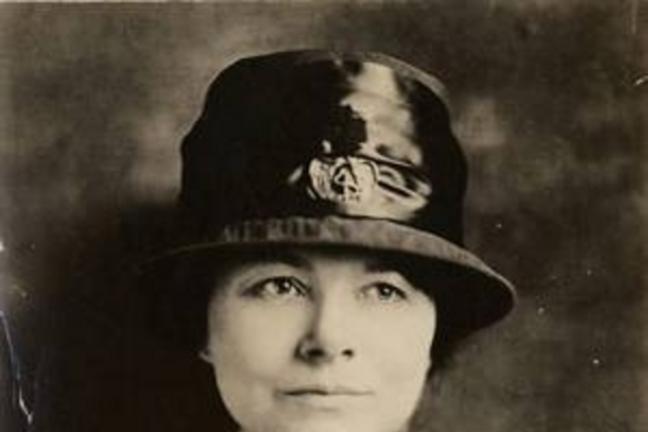 Dr. Esther Pohl Lovejoy in 1918