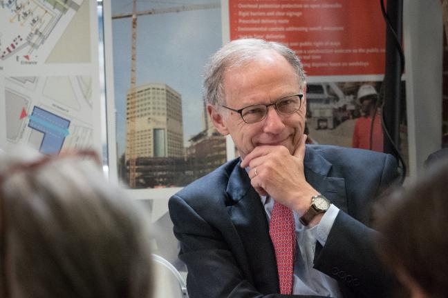 Oregon’s 43rd Chief Justice Thomas Balmer was one of the guests and speakers at Tuesday's event 