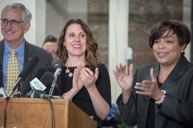 Mayor Charlie Hales, Chair Deborah Kafoury and Commissioner Loretta Smith