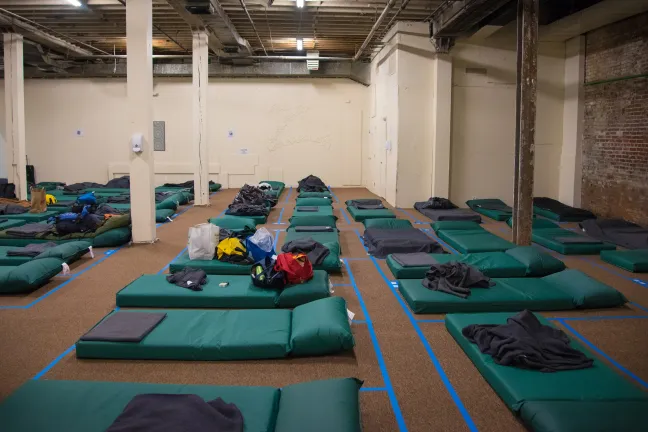 Peace II will shelter 60 men until next spring.