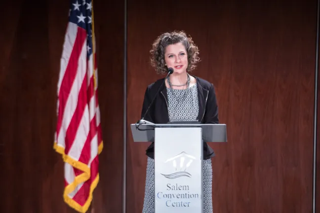 Abbey Stamp, Executive Director of the Multnomah County Local Public Safety Coordinating Council