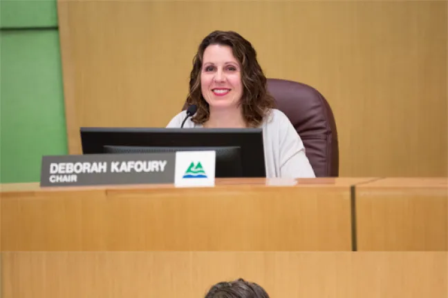 The Multnomah County Board of Commissioners at its May 25 meeting.