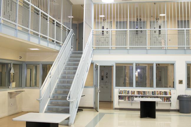 Photo inside Multnomah County Inverness Jail in Northeast Portland 