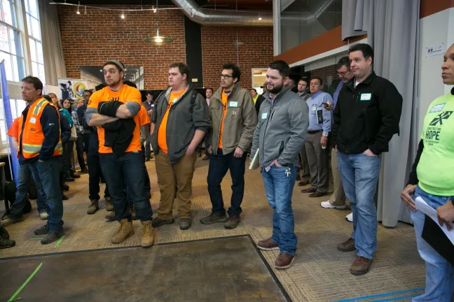 Evento de contratación para proyectos de construcción de la capital del condado 