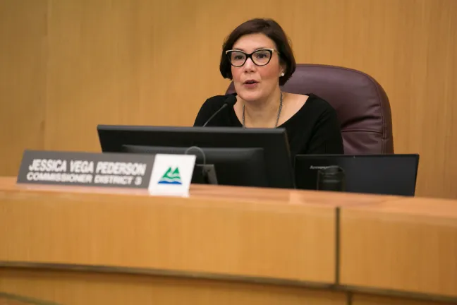 Commissioner Jessica Vega Pederson, who represents mid-county, co-sponsored the ordinance along with Commissioner Sharon Meieran.