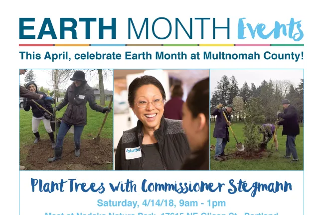 Mes de la Tierra 2018 - 14/04/18 Planta árboles con el Comisionado Stegmann