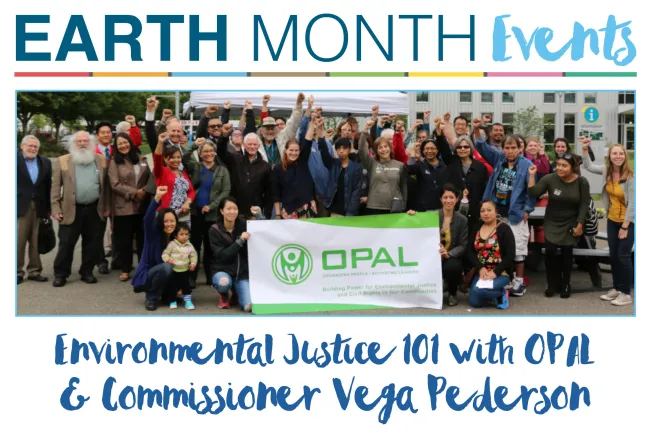 Mes de la Tierra 2018 - 19/04/18 Justicia ambiental 101 con la comisionada Vega Pederson