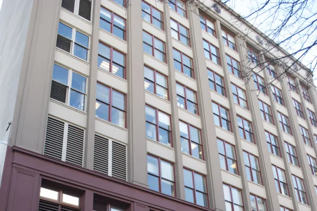 Gladys McCoy Health Building at SW Stark St. in Portland.