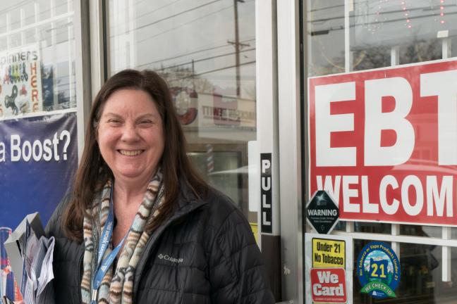 Susan Montgomery, tobacco inspector, visits about 60 retails a month.