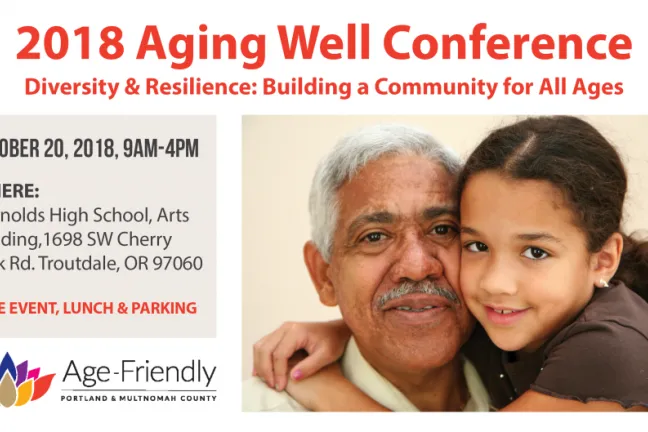 Aging Well flyer
