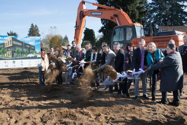 Nesika Illahee groundbreaking 