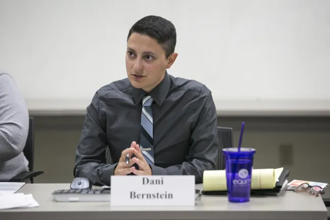 Dani Bernstein Executive Director Office of Community Involvement, will present recommendations to the Board Nov. 29