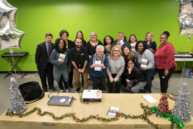 A small group of parents, mentors, lawyers, judges, elected officials and juvenile justice leaders, gathered in the quiet halls to rally and mark a momentous occasion: the release of the “Parent Handbook for Justice Youth.”