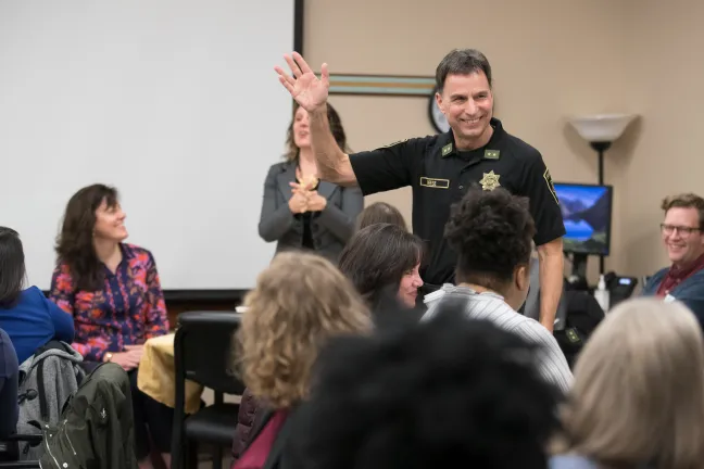 El sheriff del condado de Multnomah, Mike Reese