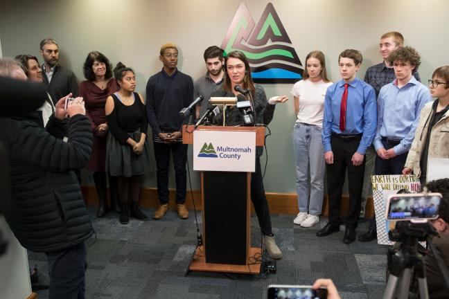 Climate change plaintiff Kelsey Juliana called Oregon's climate change goals toothless