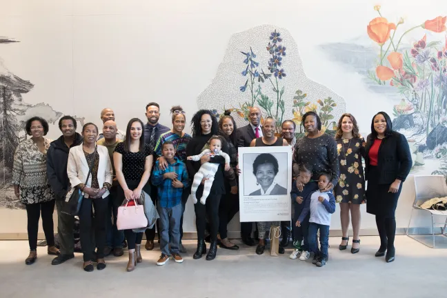 The family of Gladys McCoy came out join community in an honor to her legacy