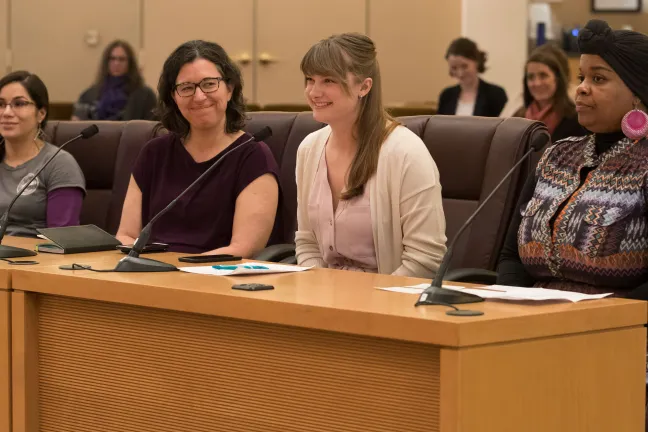 Women's history month panel