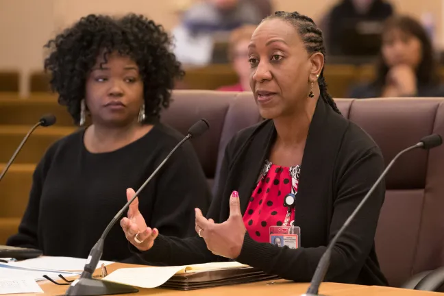 Health Department Director Patricia Charles-Healthers lays out ways to integrate mental health 