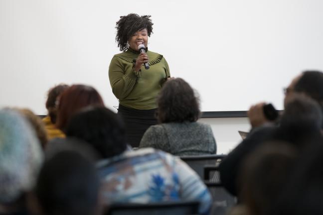 As interim Director at Mental Health and Addiction Service, Clarke convened the first town hall to hear from African American residents about their needs