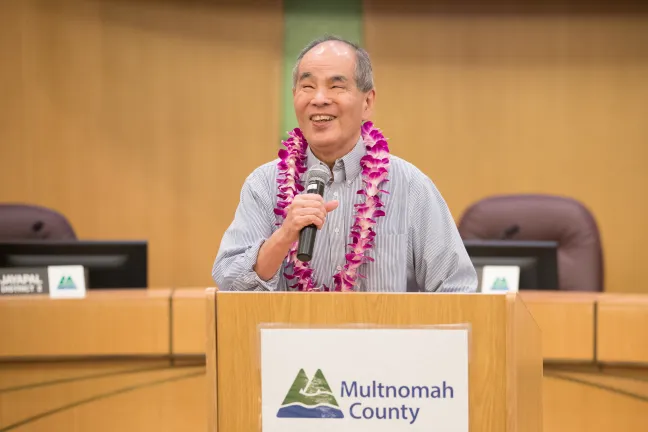 Steve Hanamura uses humor when he coaches businesses on building diverse teams