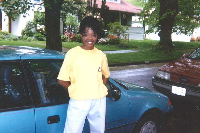 Ebony Clarke chose a modest used hatchback when her mom took her out to buy her first car.