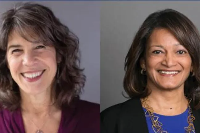 Commissioner Sharon Meieran and Commissioner Susheela Jayapal