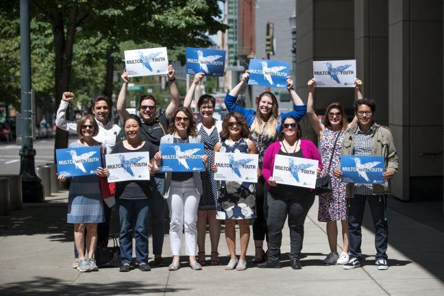 Multnomah County staff.