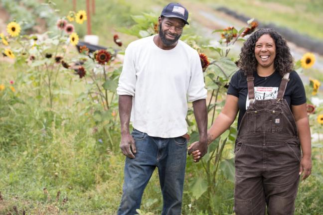 Art Shaver and Shantae Johnson began with an idea to farm for their family, then launched a nonprofit to farm for their community.