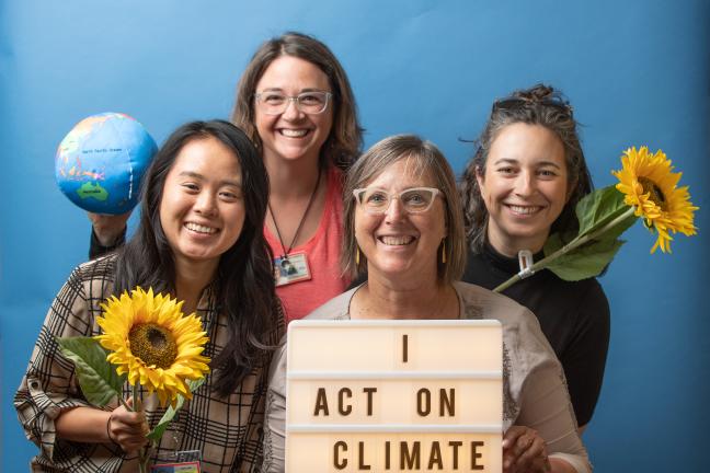 2019 Climate Strike staff group picture