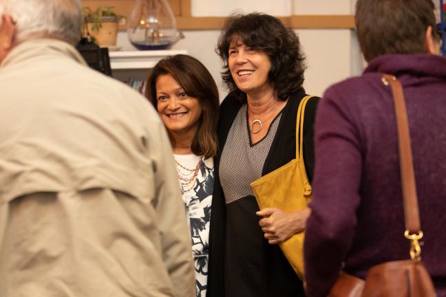 Commissioners Susheela Jayapal and Sharon Meieran