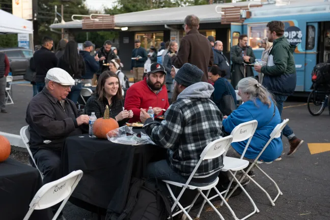 At the 2019 Wy'east Eat & Greet on Oct. 11, 2019.