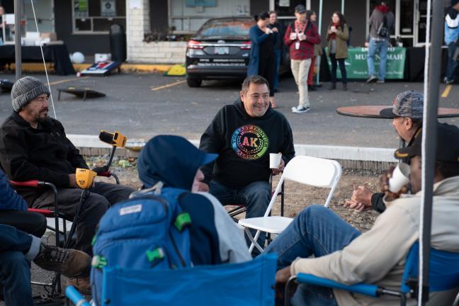 At the 2019 Wy'east Eat & Greet on Oct. 11, 2019.