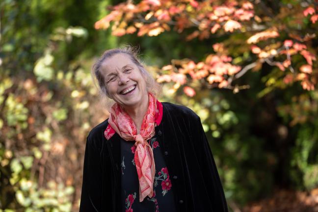 Multnomah County Library staff member, Elizabeth von Behren, was instrumental in achieving Backyard Habitat Certification.