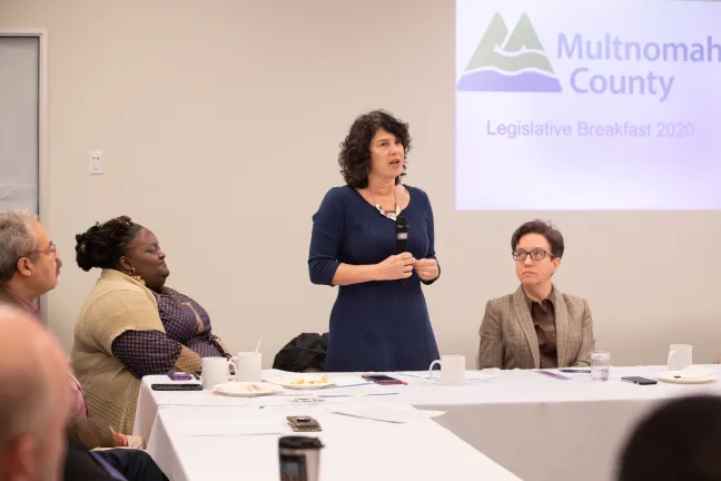 Sharon Meieran legislative breakfast
